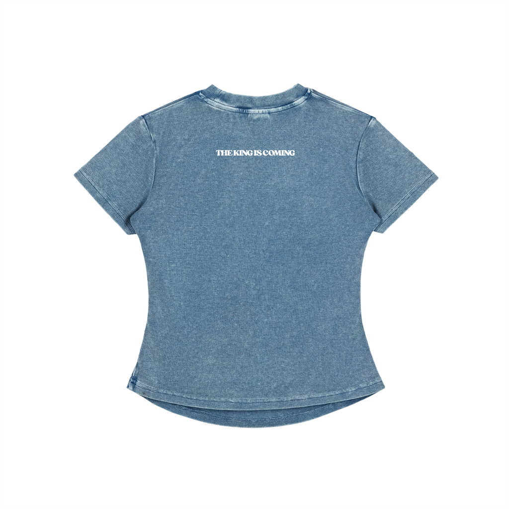 GARDEN CROSS BODYCON TEE