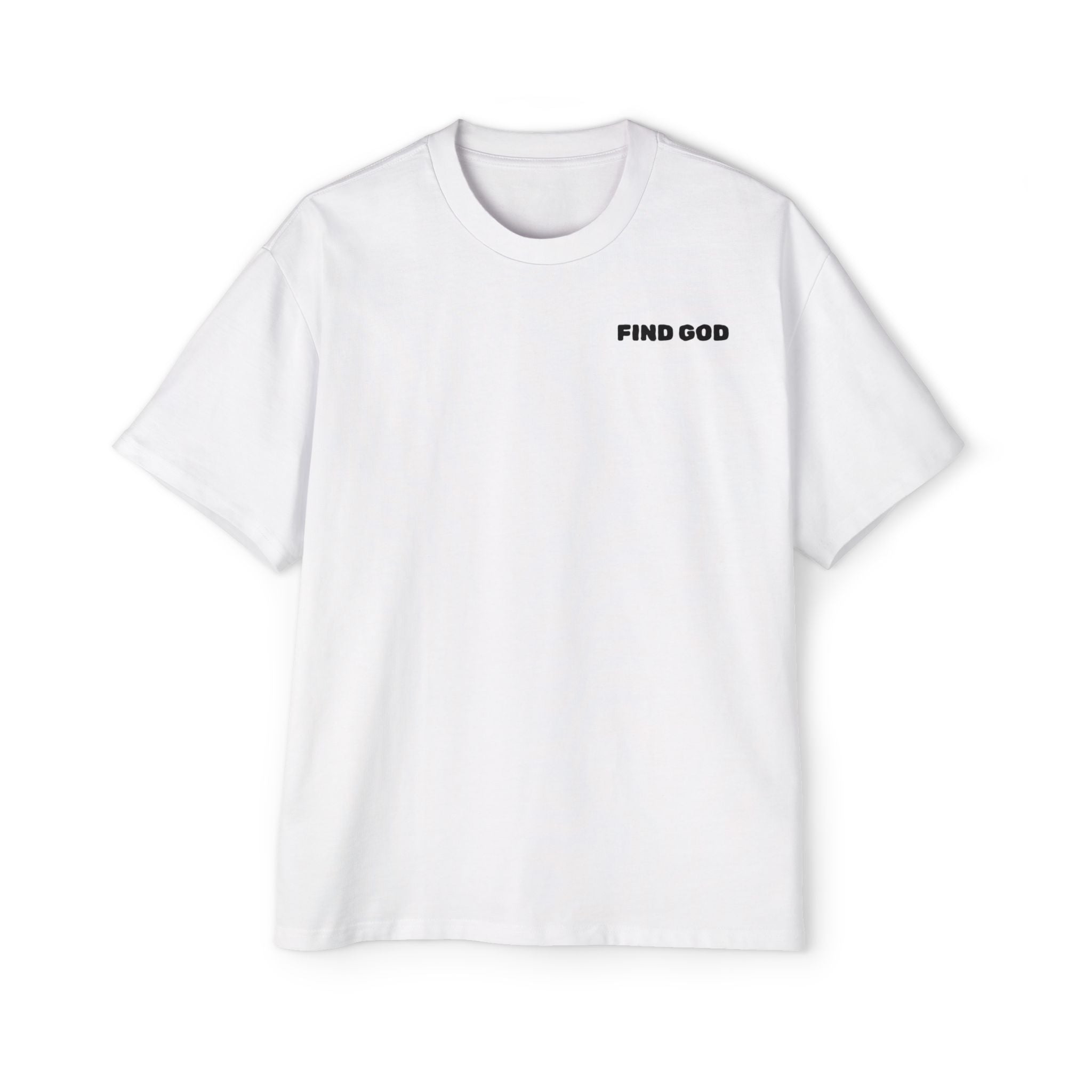 FIND GOD OVERSIZED CROSS TEE