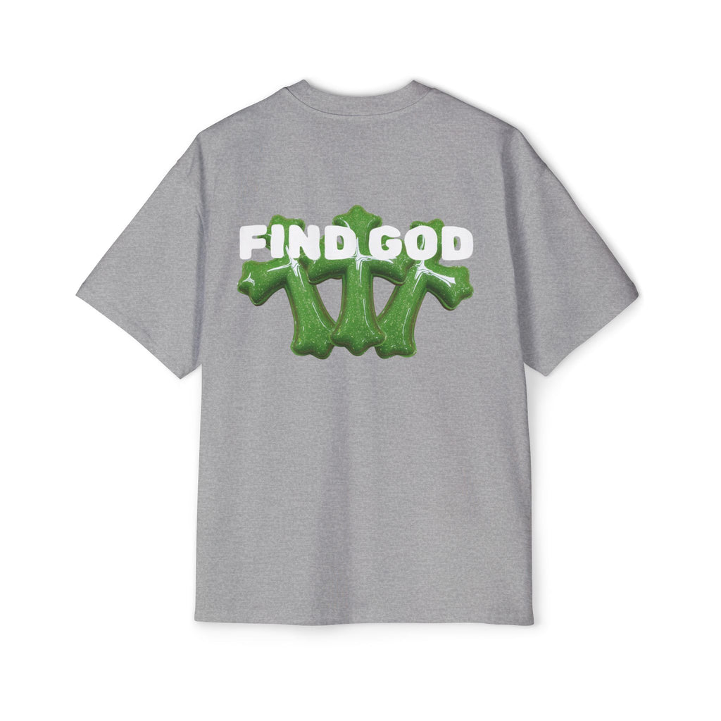 FIND GOD OVERSIZED CROSS TEE