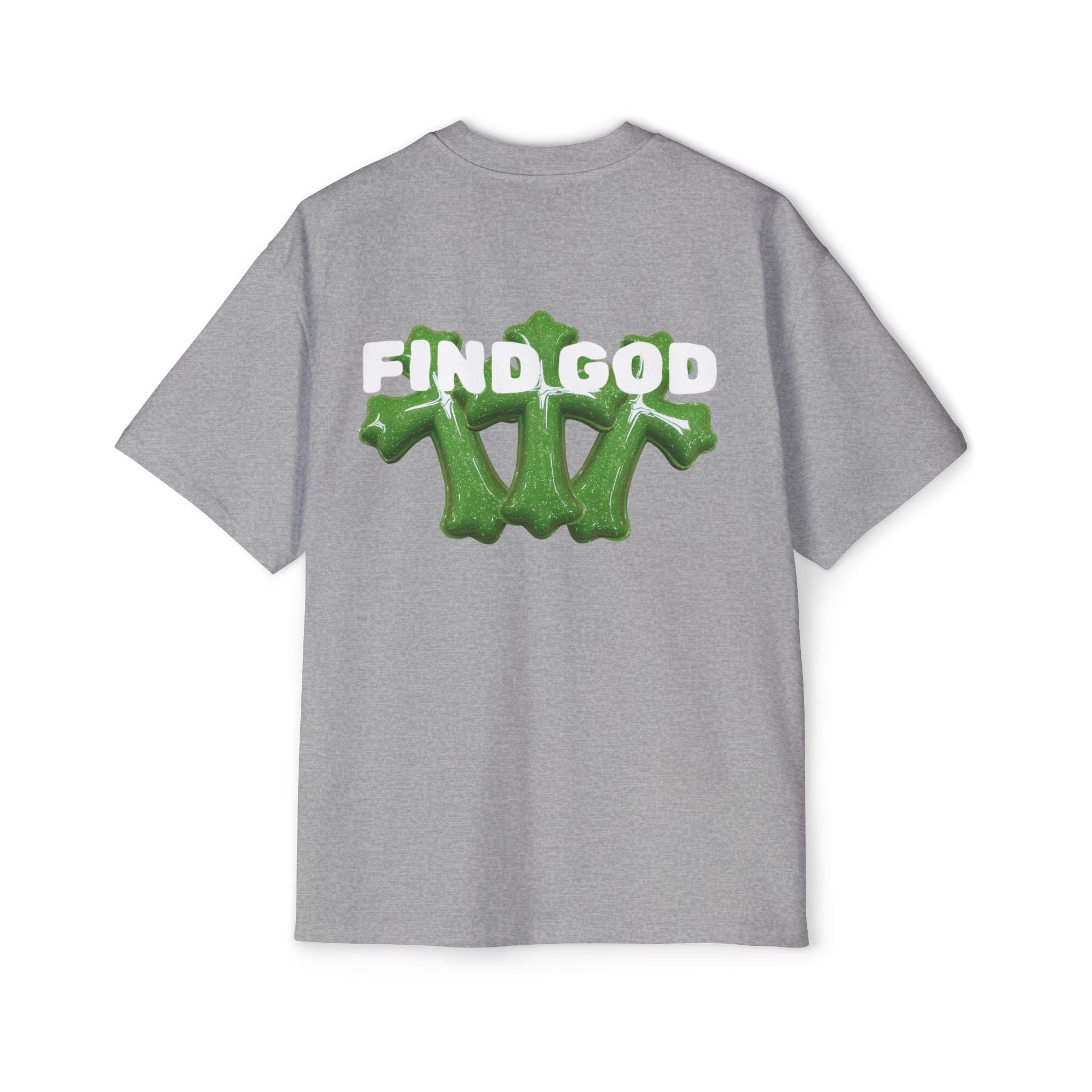 FIND GOD OVERSIZED CROSS TEE