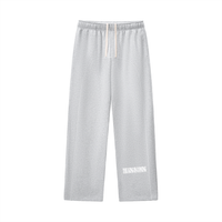 THE KING IS COMING GRAY FLEECE SWEATPANTS