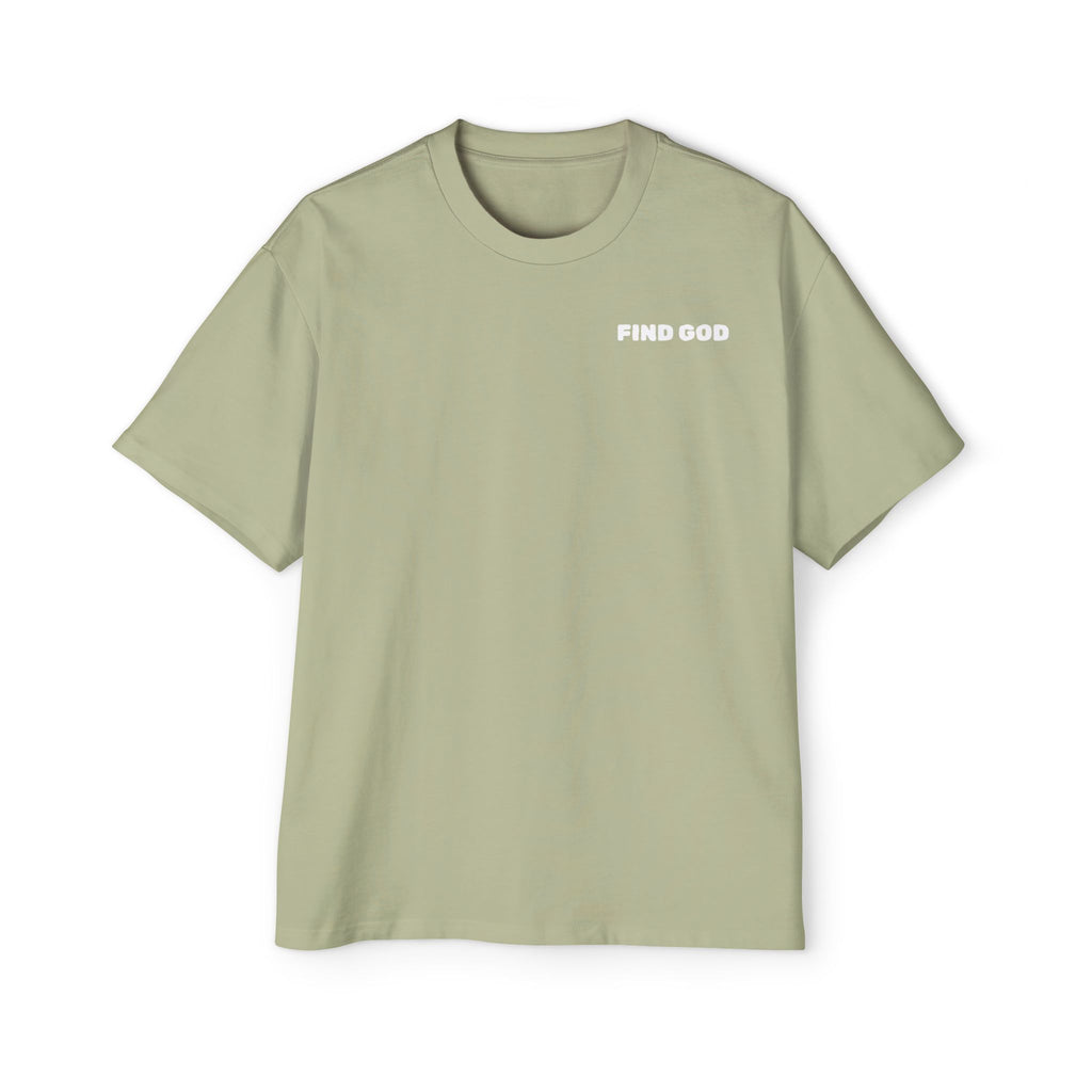 FIND GOD OVERSIZED CROSS TEE