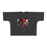 RED CROSS OVERSIZED BOXY T-SHIRT
