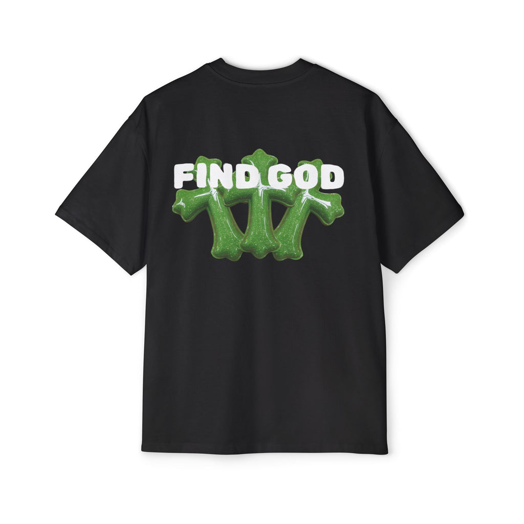 FIND GOD OVERSIZED CROSS TEE