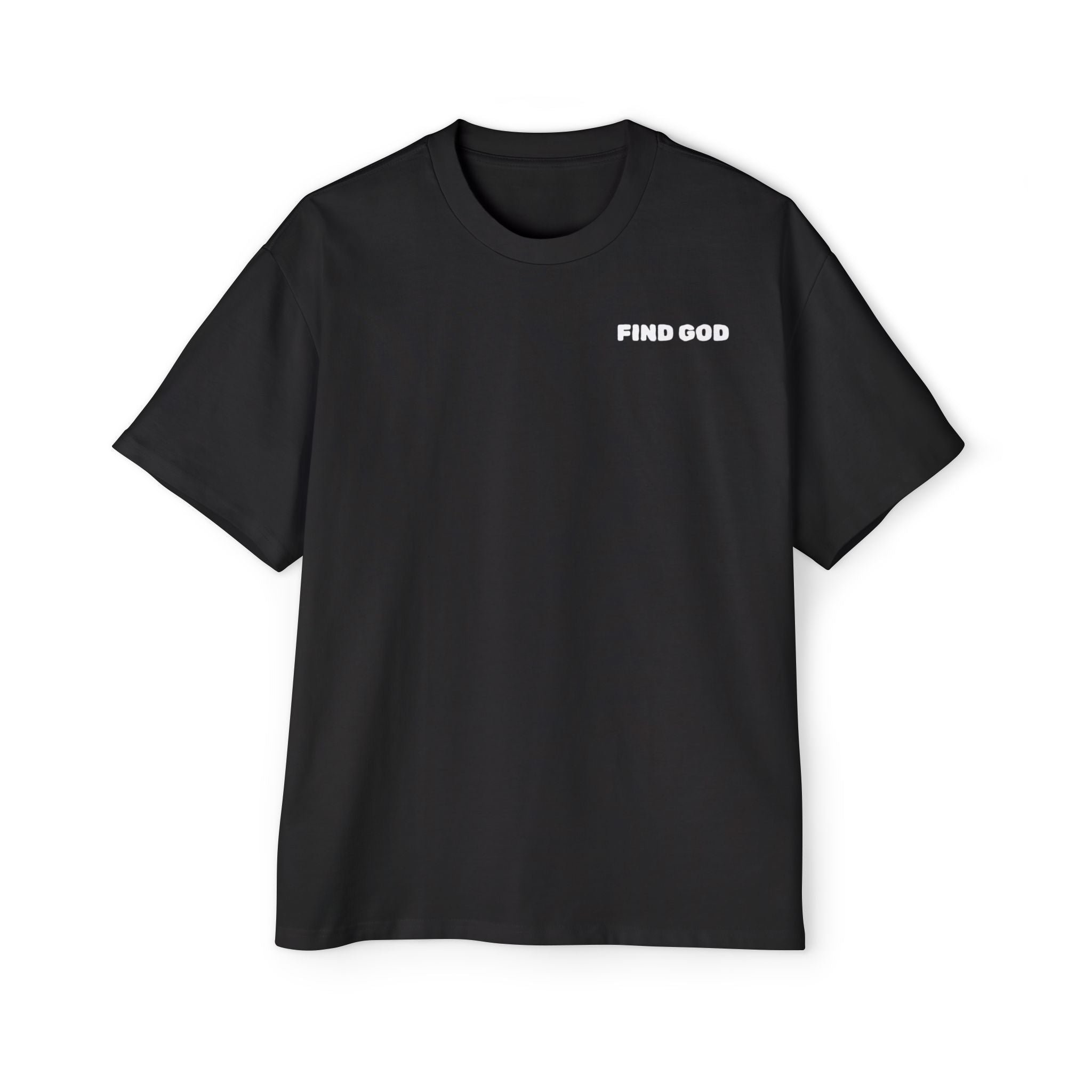 FIND GOD OVERSIZED CROSS TEE