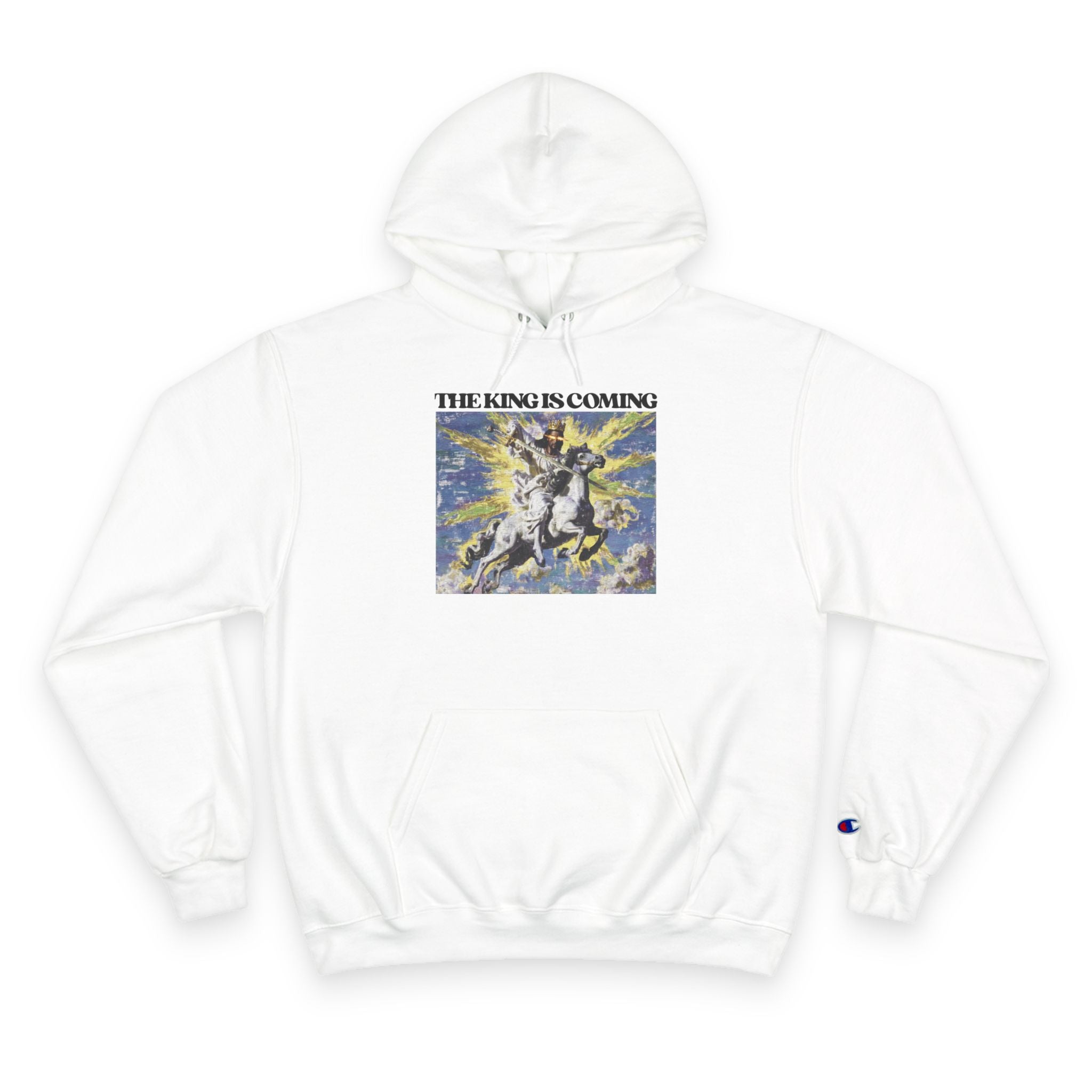 THE KING IS COMING SKY HOODIE