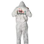 FIND GOD DIRTY WASHED ZIP-UP FLEECE HOODIE