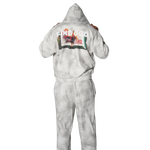 FIND GOD DIRTY WASHED ZIP-UP FLEECE HOODIE