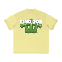 FIND GOD OVERSIZED TRIPLE CROSS T-SHIRT