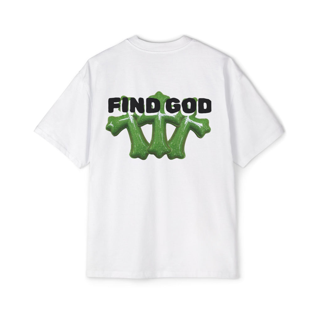 FIND GOD OVERSIZED CROSS TEE