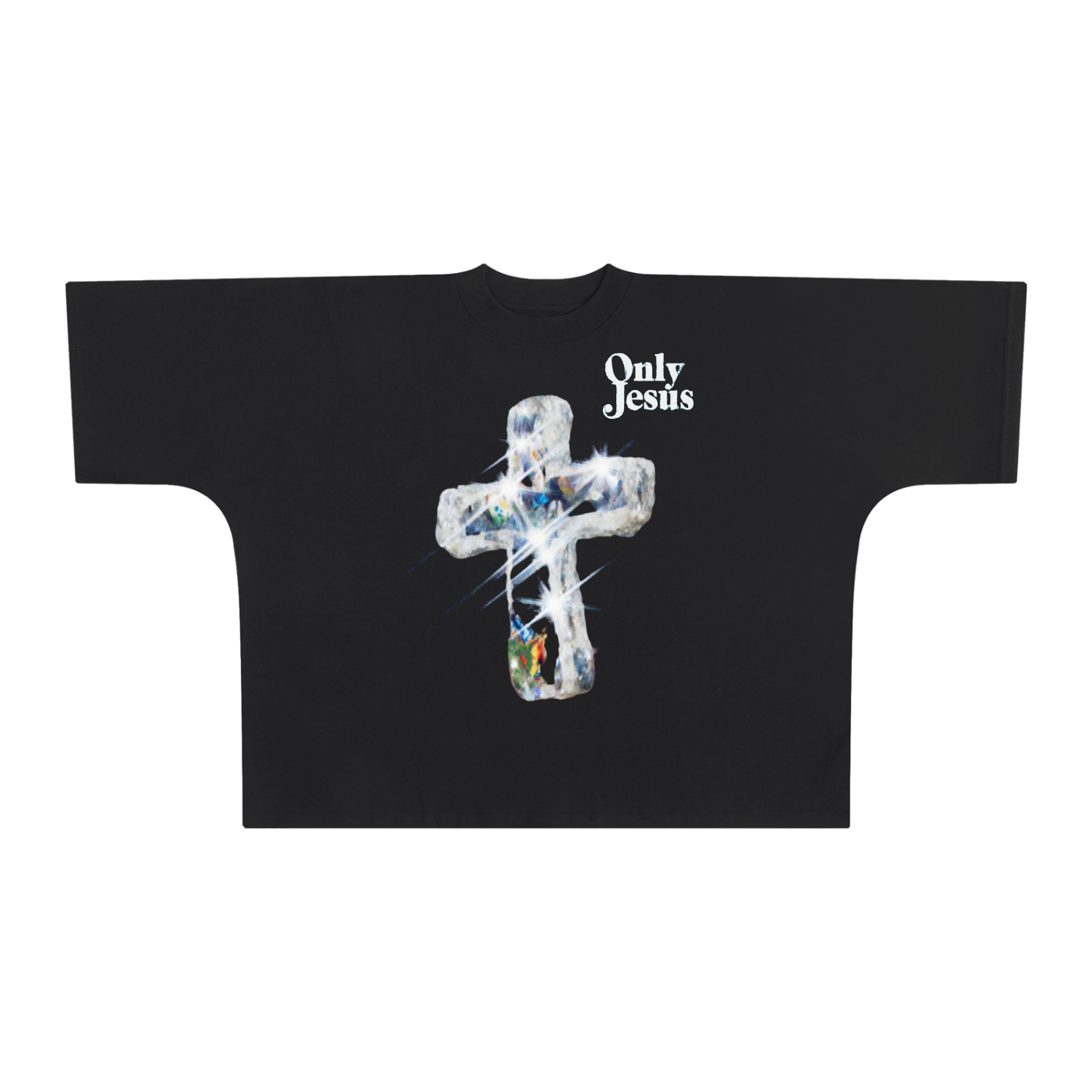 ONLY JESUS OVERSIZED BOXY T-SHIRT