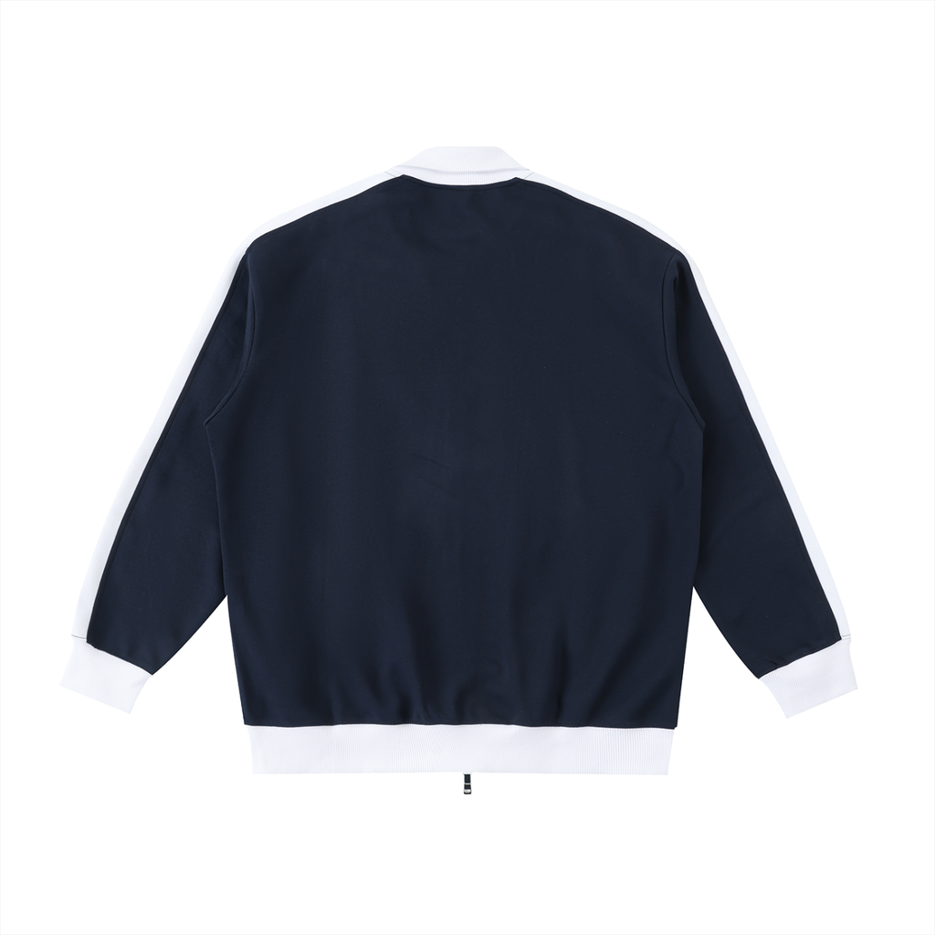 ONLY JESUS CONTRAST TRIM STAND COLLAR JACKET