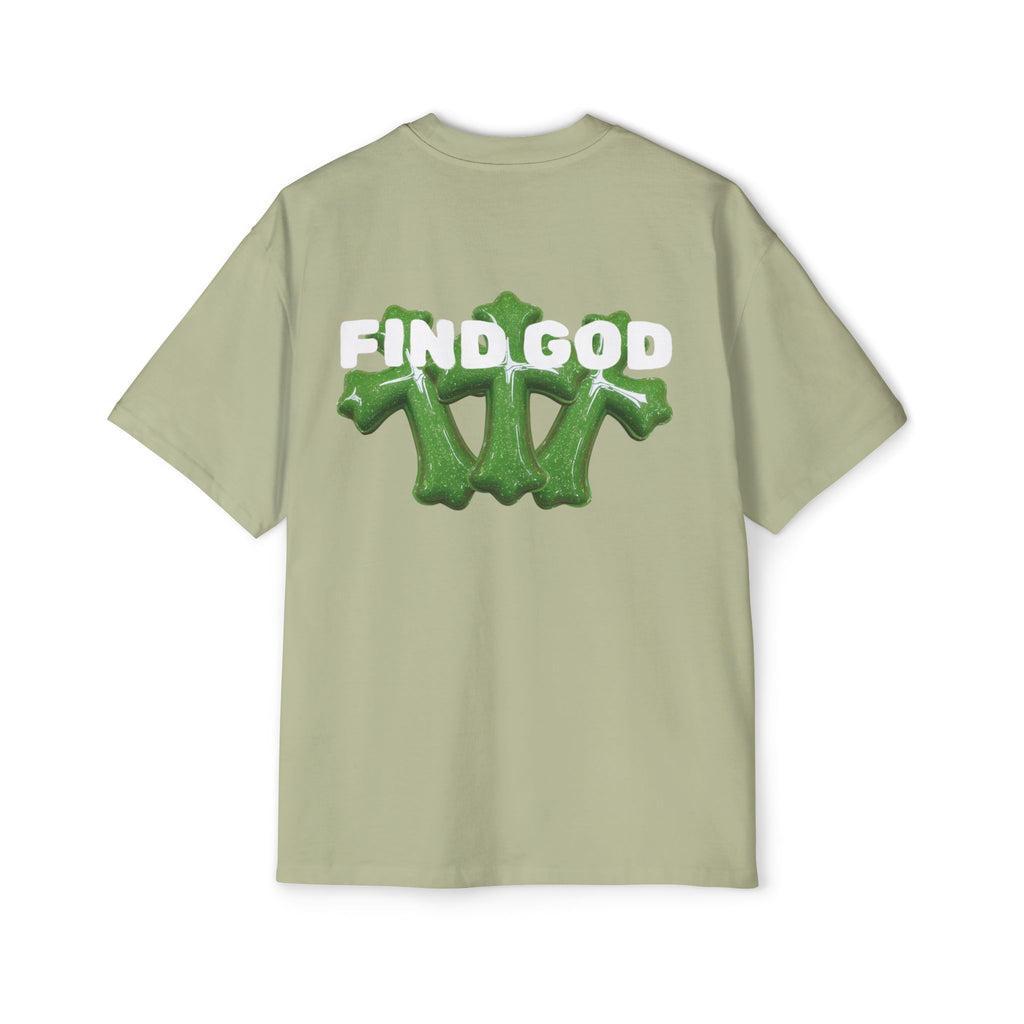 FIND GOD OVERSIZED CROSS TEE