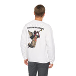 THE KING IS COMING TRUMPET CREWNECK SWEATSHIRT