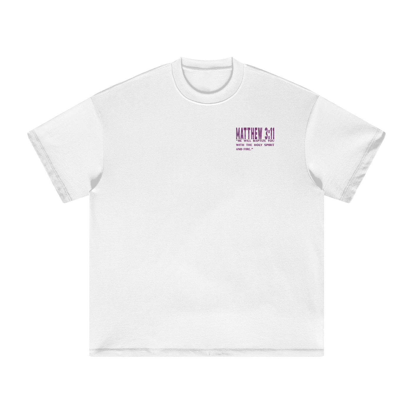 HOLY FIRE OVERSIZED GRAPHIC TEE