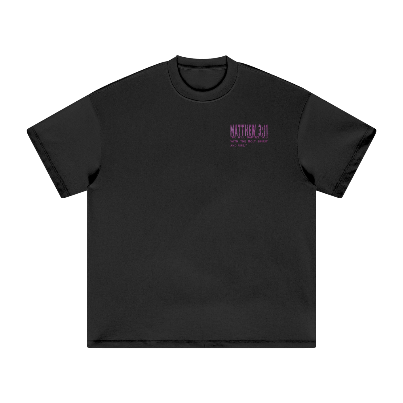 HOLY FIRE OVERSIZED GRAPHIC TEE
