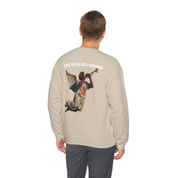 THE KING IS COMING TRUMPET CREWNECK SWEATSHIRT