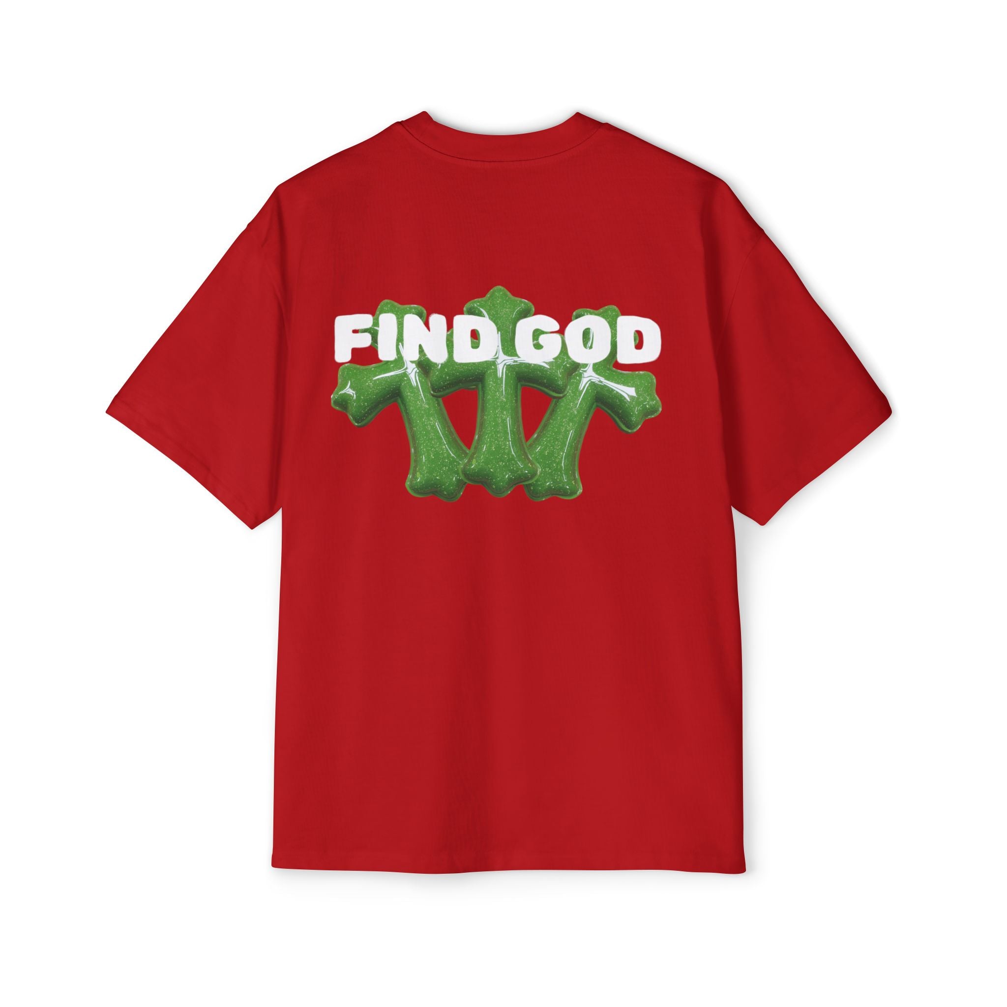 FIND GOD OVERSIZED CROSS TEE