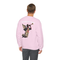 THE KING IS COMING TRUMPET CREWNECK SWEATSHIRT