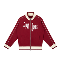 ONLY JESUS RAGLAN ZIP TRACK JACKET