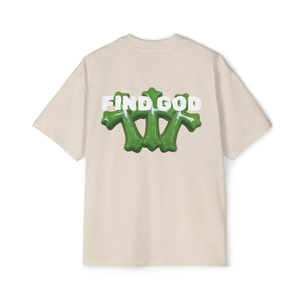 FIND GOD OVERSIZED CROSS TEE