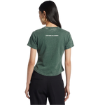 GARDEN CROSS BODYCON TEE