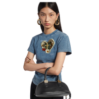 GARDEN CROSS BODYCON TEE