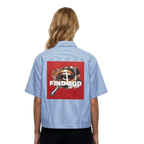 FIND GOD SEEK JESUS OVERSIZED STRIPE TEE