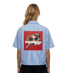 FIND GOD SEEK JESUS OVERSIZED STRIPE TEE
