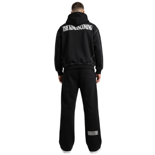 THE KING IS COMING STITCHED SWEATPANTS