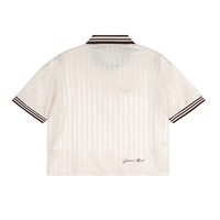 ONLY JESUS CONTRAST STRIPES POLO COLLAR T-SHIRT