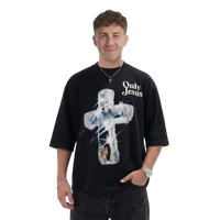 ONLY JESUS OVERSIZED BOXY T-SHIRT