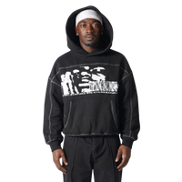 THE KING IS COMING STITCHED BOXY HOODIE