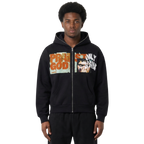 PRAISE GOD FLEECED FULL-ZIP BOXY HOODIE
