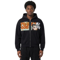 PRAISE GOD FLEECED FULL-ZIP BOXY HOODIE
