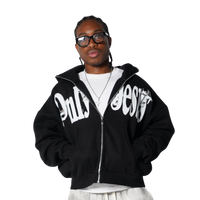 ONLY JESUS FULL-ZIP BOXY HOODIE
