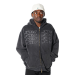 JESUS SUNFADE BOXY FLEECE HOODIE