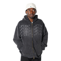 JESUS SUNFADE BOXY FLEECE HOODIE
