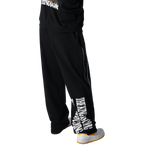 THE KING IS COMING REFLECTION STRIPED SWEATPANTS