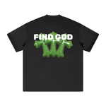 FIND GOD OVERSIZED TRIPLE CROSS T-SHIRT