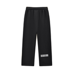 THE KING IS COMING CONTRAST STITCHED FLEECE SWEATPANTS