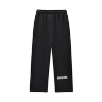 THE KING IS COMING CONTRAST STITCHED FLEECE SWEATPANTS