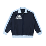 ONLY JESUS CONTRAST TRIM STAND COLLAR JACKET