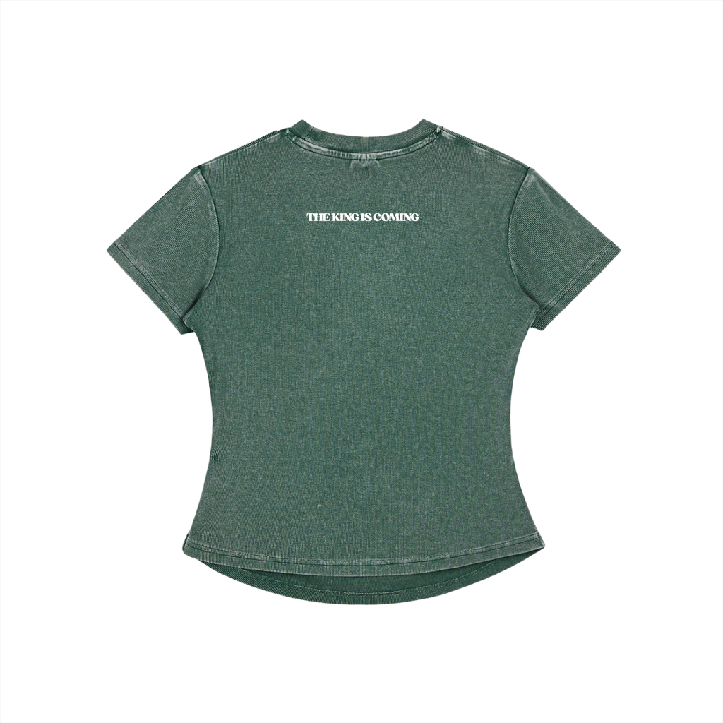 GARDEN CROSS BODYCON TEE