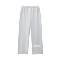 THE KING IS COMING GRAY FLEECE SWEATPANTS