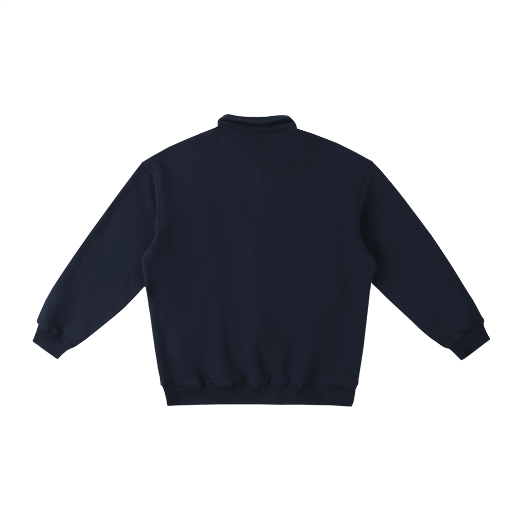 1 THESSALONIANS 4:16-17 HEAVYWEIGHT POLO-COLLAR SWEATSHIRT