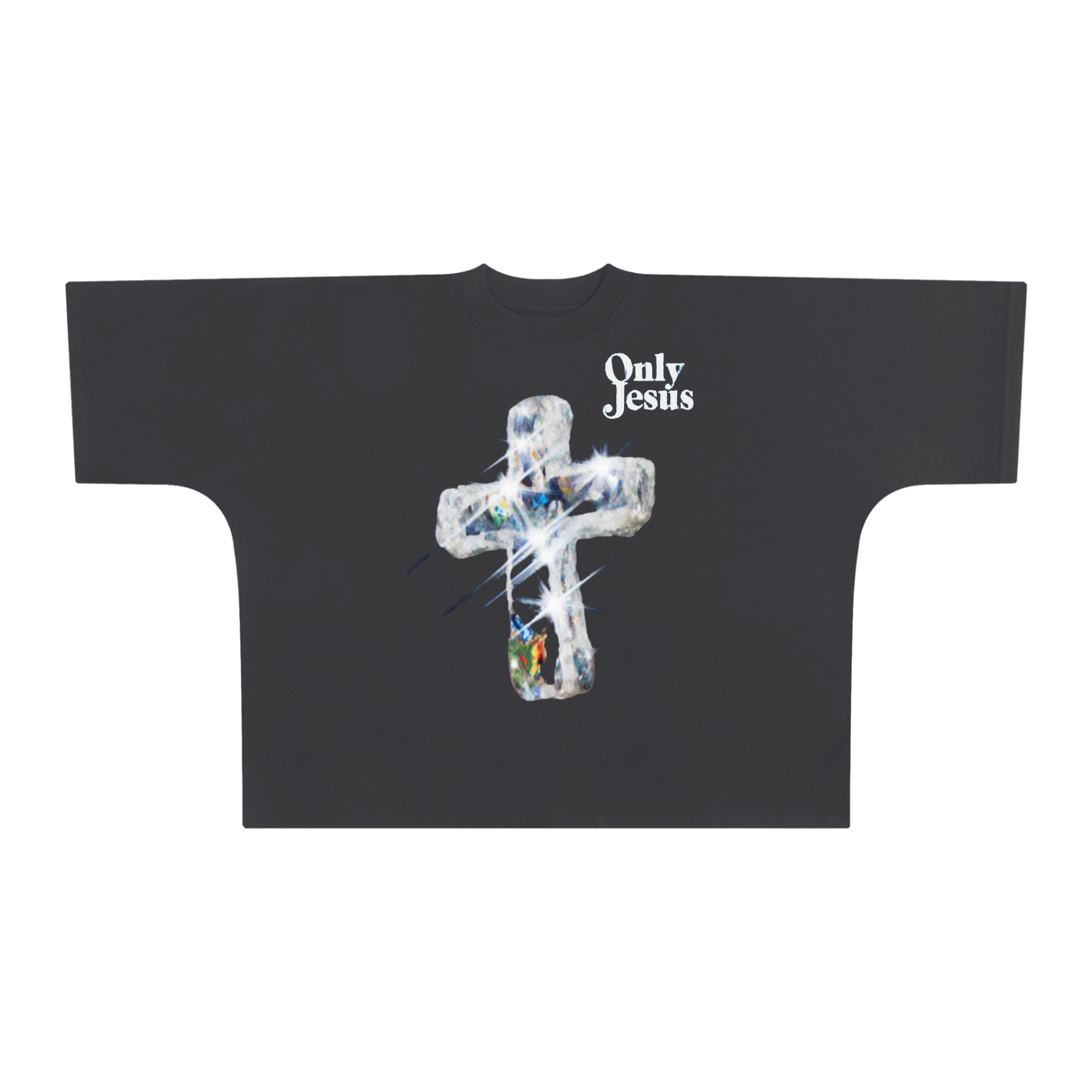ONLY JESUS OVERSIZED BOXY T-SHIRT