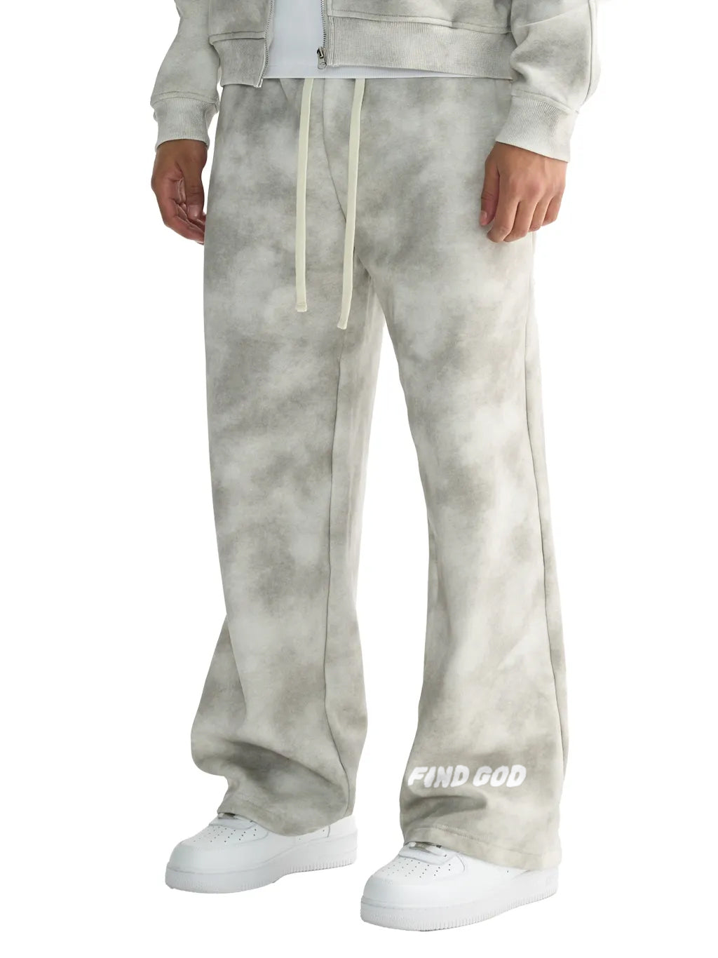 FIND GOD DIRTY WASHED FLEECE SWEATPANTS
