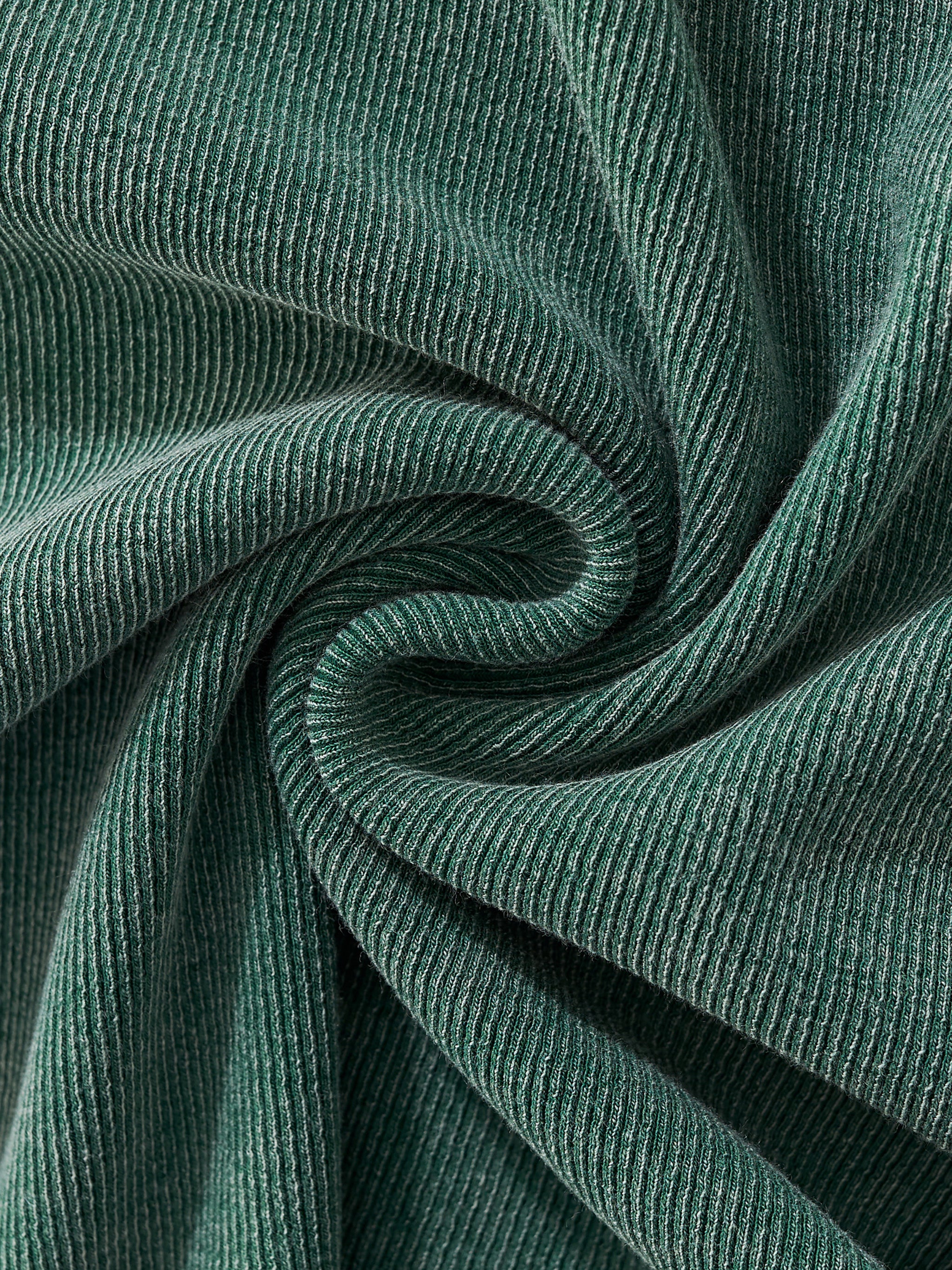 GARDEN CROSS Vintage Washed Bodycon Cotton T-Shirt