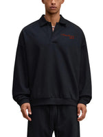1 THESSALONIANS 4:16-17 HEAVYWEIGHT POLO-COLLAR SWEATSHIRT